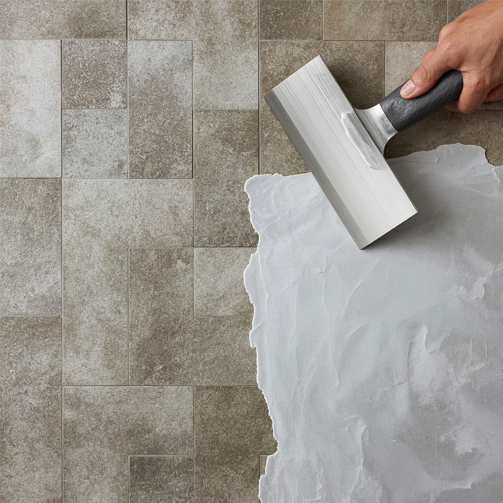 Chrome handheld showerhead spraying water