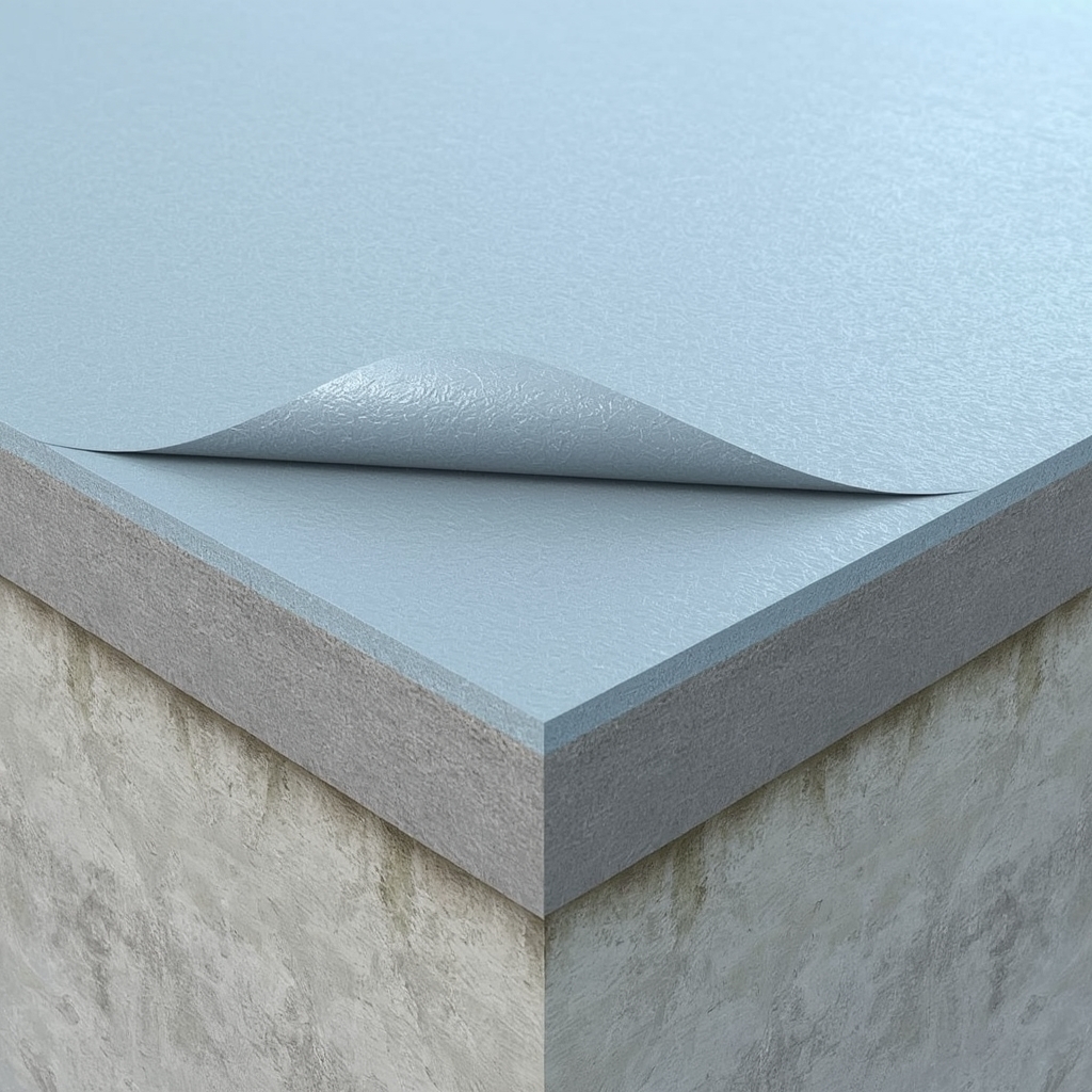 Modern wall-mounted chrome tap design